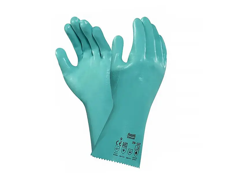 Gants en nitrile résistants aux produits chimiques Ansell AlphaTec 39-122, taille 10