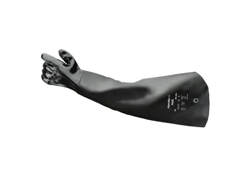 Ansell AlphaTec 09-430 neoprene glove chemical-resistant size 10