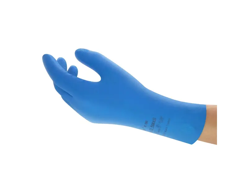 Ansell AlphaTec 87-195 handschoen latex chemiebestendig maat 7,5-8