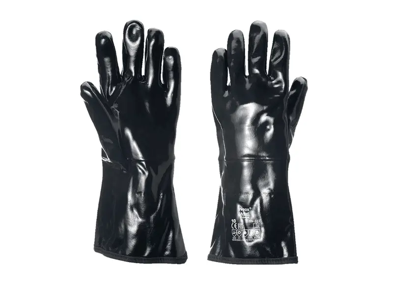 Gant en néoprène Ansell AlphaTec 09-022 résistant aux produits chimiques, taille 10