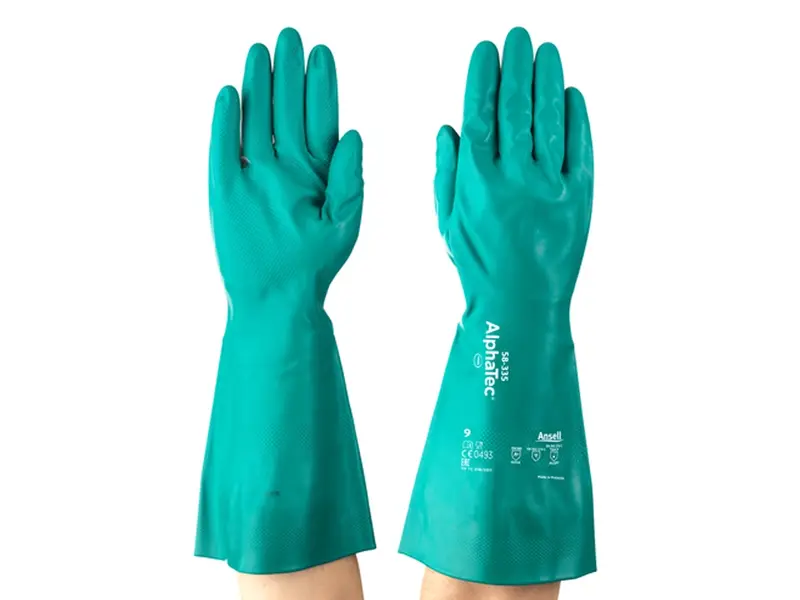 Ansell AlphaTec 58-335 handschoen nitril chemiebestendig maat 10