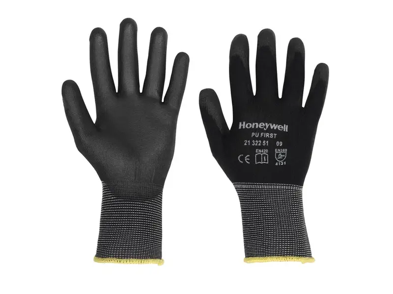 Gant Honeywell PU First à usage général, noir, taille 6