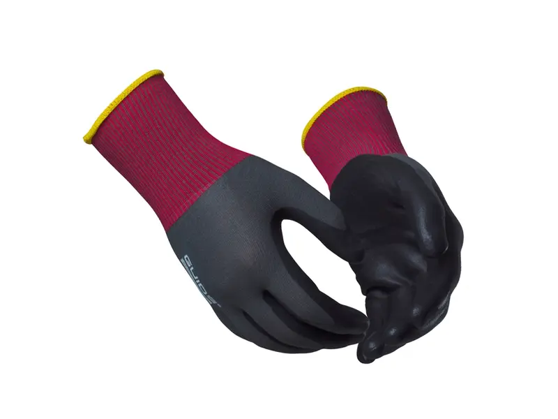 Guide 9501 mechanical protection glove with touchscreen function black size 8