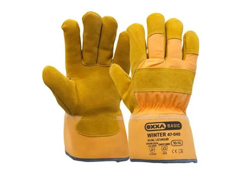 Oxxa Winter 47-040 handschoen rundsplitleder koudebestendig maat 10