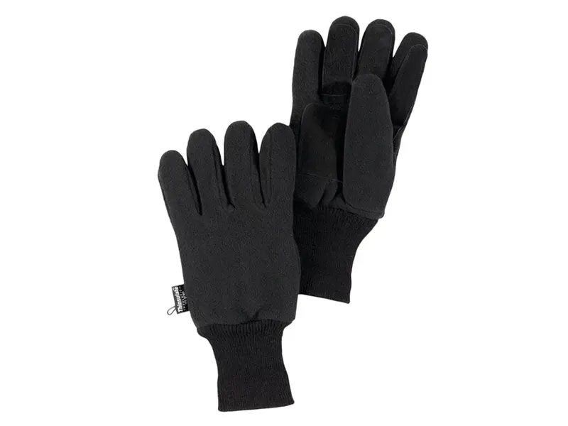 Gants polaires HB Tempex résistants au froid, noirs, taille 10