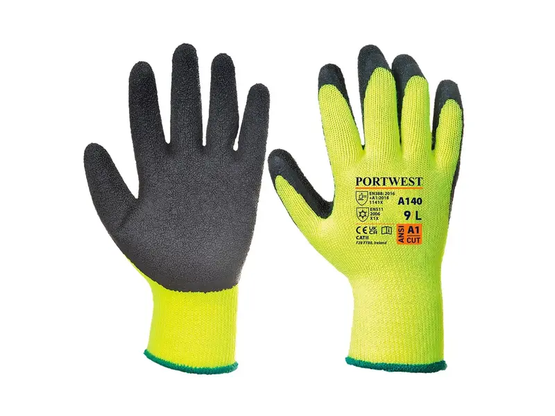 Portwest A140 handschoen latex koudebestendig