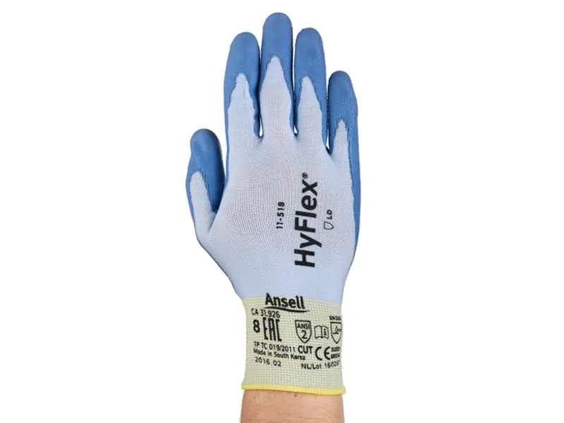 Gant anti-coupure Ansell HyFlex 11-518 PU, taille 7