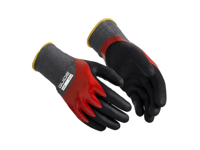 Guide 9507 cut-resistant nitrile glove size 9