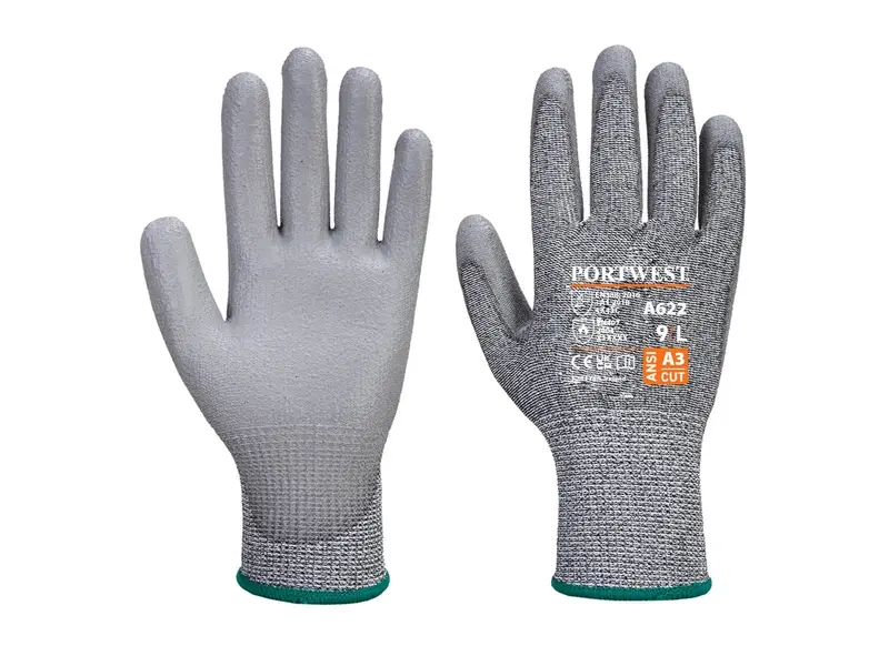 Gants anti-coupures Portwest A622 en polyuréthane, taille M