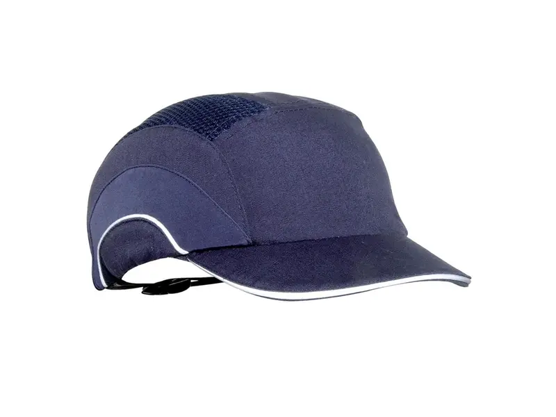 Bumper cap JSP HardCap A1+ 5 cm short peak navy blue