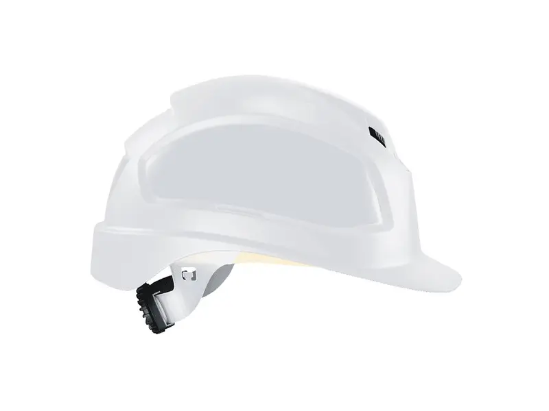 Casque de sécurité Uvex Pheos B-WR en PEHD, molette de serrage rotative 6 points, blanc