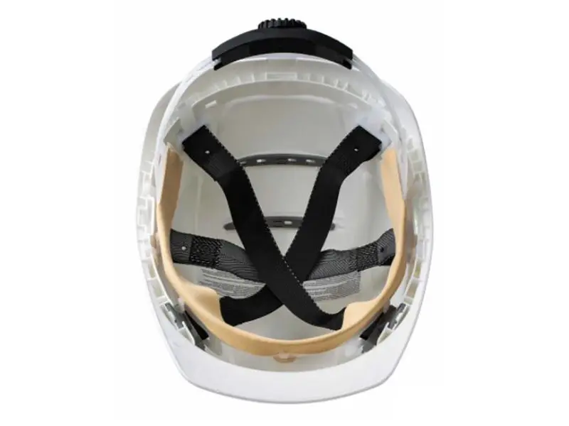 Casque de sécurité Uvex Pheos B-WR en PEHD, molette de serrage rotative 6 points, blanc
