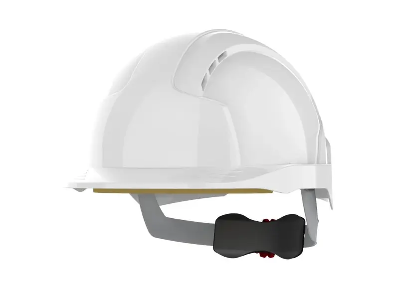 JSP EVOLite veiligheidshelm ABS 6-punt draaiknop wit