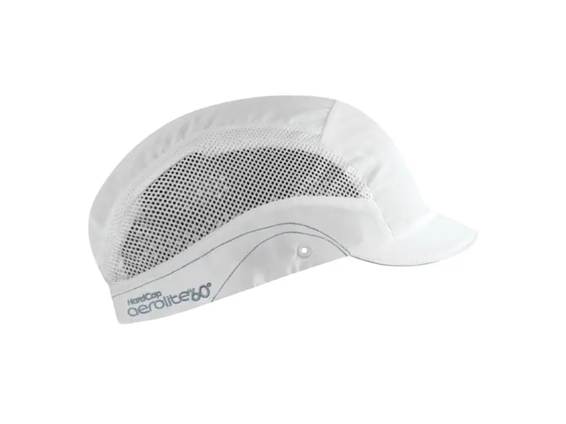 JSP HardCap Aerolite 60 stootpet met micro klep 25 mm wit