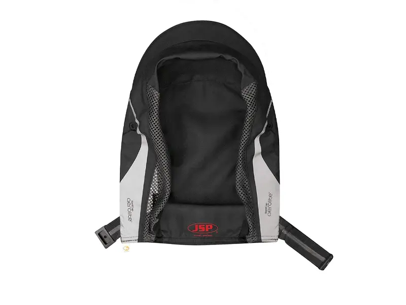 Housse pour casquette de protection JSP HardCap Aerolite avec micro-visière de 25 mm, noire