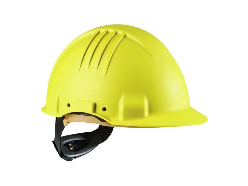 Casque de sécurité 3M G3501 à bouton rotatif jaune
