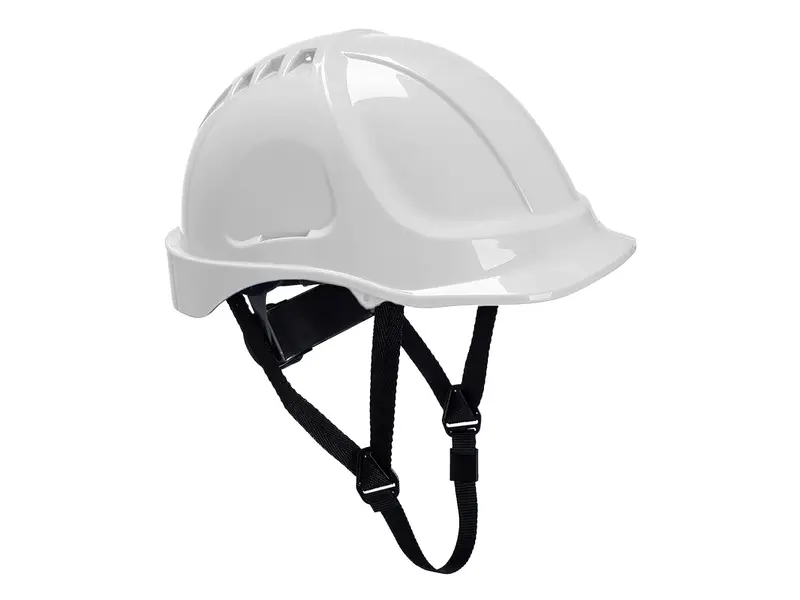 Portwest PS55 safety helmet rotary knob white