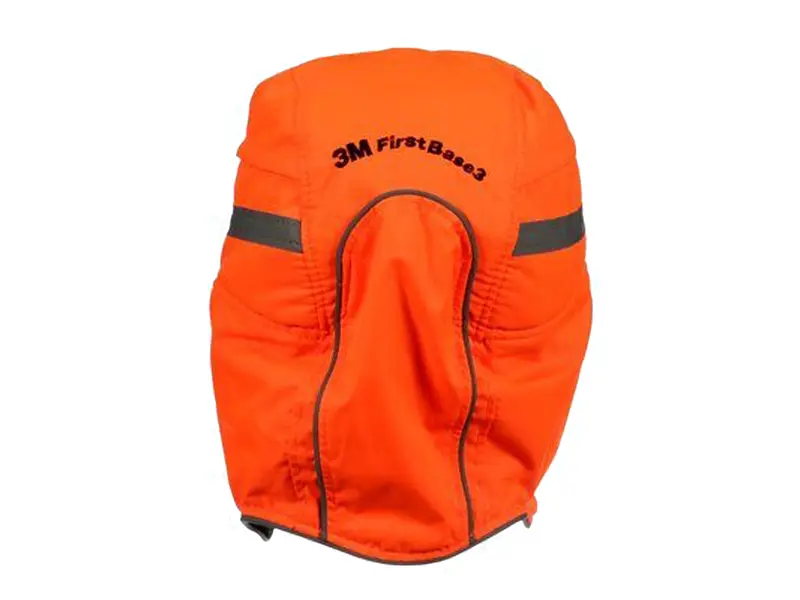 Bump cap 3M First Base 3 Winter 55 mm visor fluorescent orange