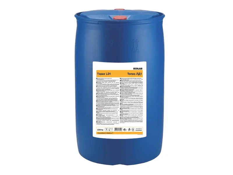 Ecolab Topaz LD1 agent nettoyant neutre avec booster de mousse 220 kg (NL)