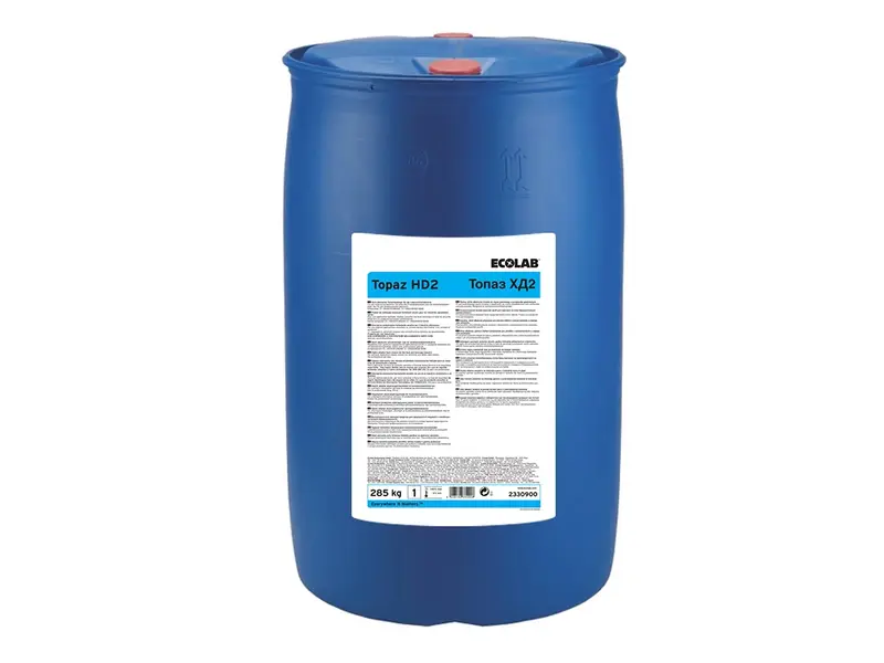 Ecolab Topaz HD2 highly alkaline detergent 285 kg (NL)