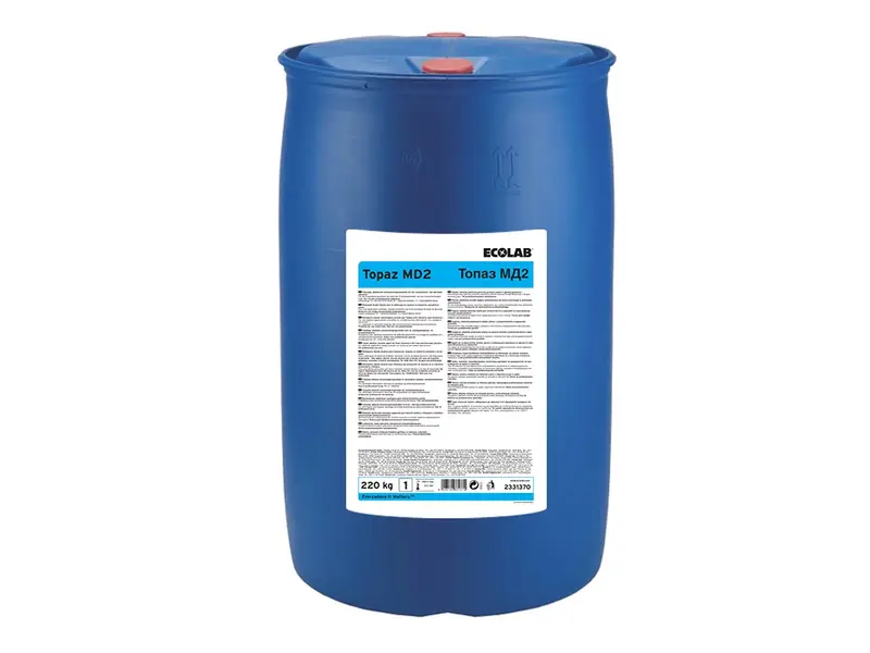 Ecolab Topaz MD2 mildly alkaline foam cleaner 220 kg (NL)