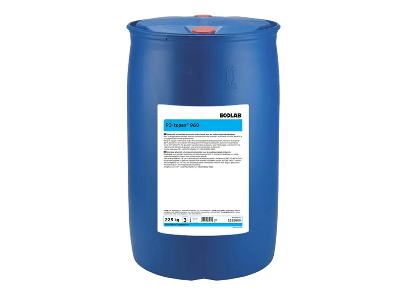 Ecolab P3-topax 960 alkalisch reiniging en desinfectie 225 kg (NL)