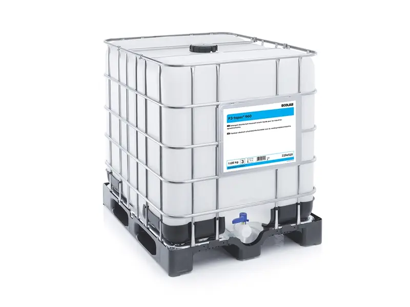 Ecolab P3-topax 960 alkaline cleaning and disinfection 1100 kg (NL)