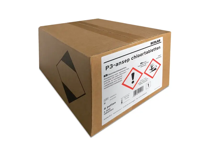 Ecolab P3-Ansep chloortabletten desïnfectiemiddel