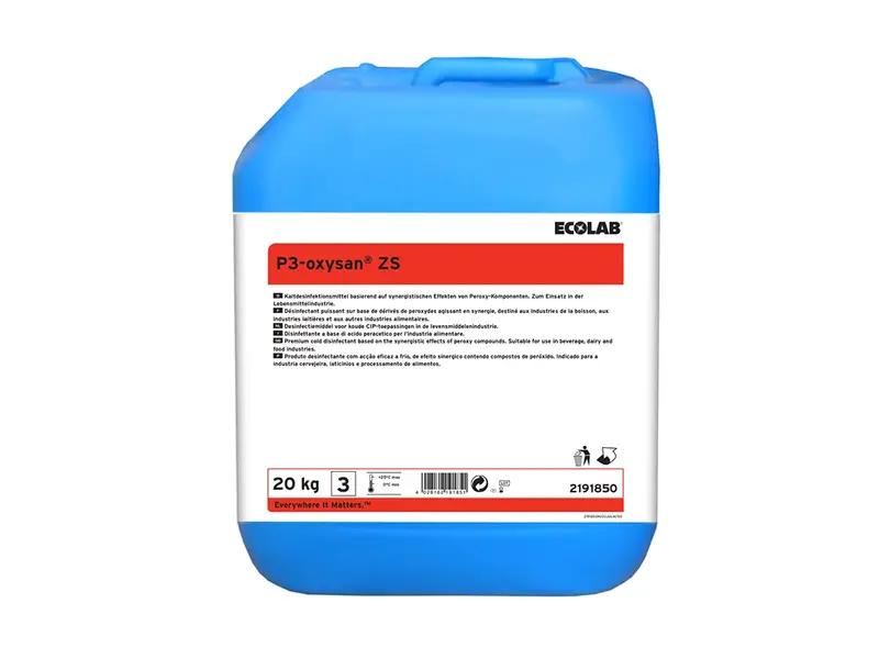 Ecolab P3-Oxysan ZS disinfectant CIP 20 kg (NL)