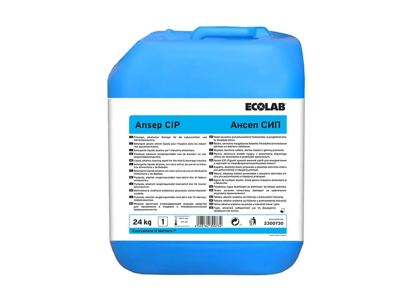 Agent de nettoyage oxydant Ecolab Ansep CIP 24 kg (NL)