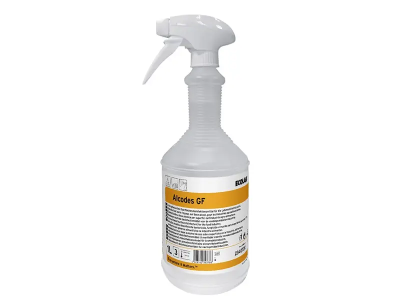 Ecolab Alcodes GF désinfectant en spray prêt à l'emploi à base d'éthanol 12 x 1 litre (NL)