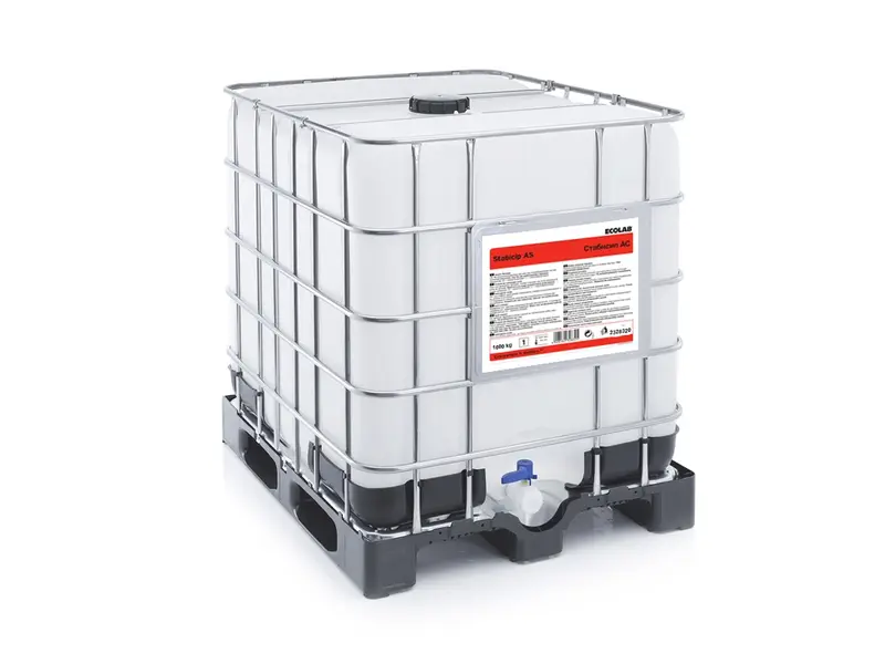 Ecolab Stabicip AS, agent de nettoyage CIP acide liquide 1000 kg (NL)