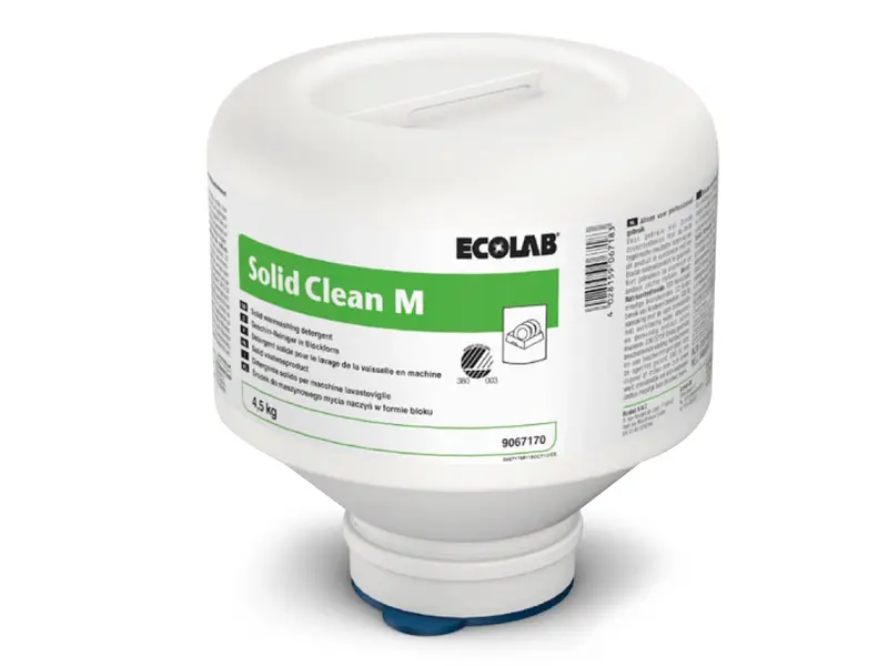 Détergent lave-vaisselle super concentré Ecolab Solid Clean M 4 x 4,5 kg