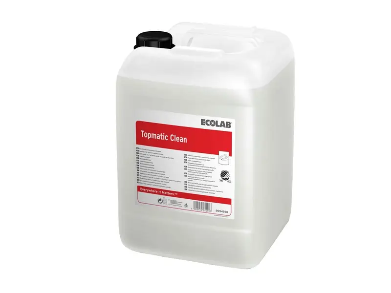 Ecolab Topmatic Clean liquid dishwasher detergent Ecolabel 12 kg
