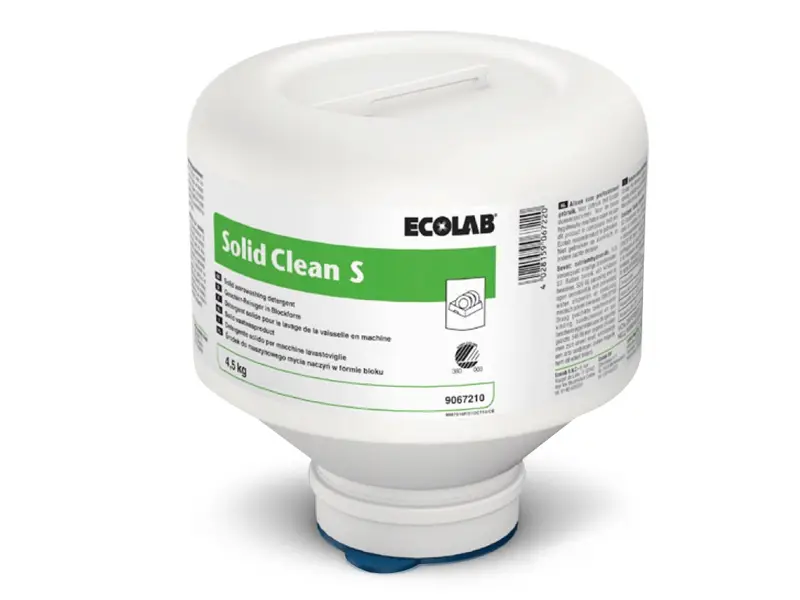Ecolab Solid Clean S supergeconcentreerd vaatwasmiddel 4x4,5 kg