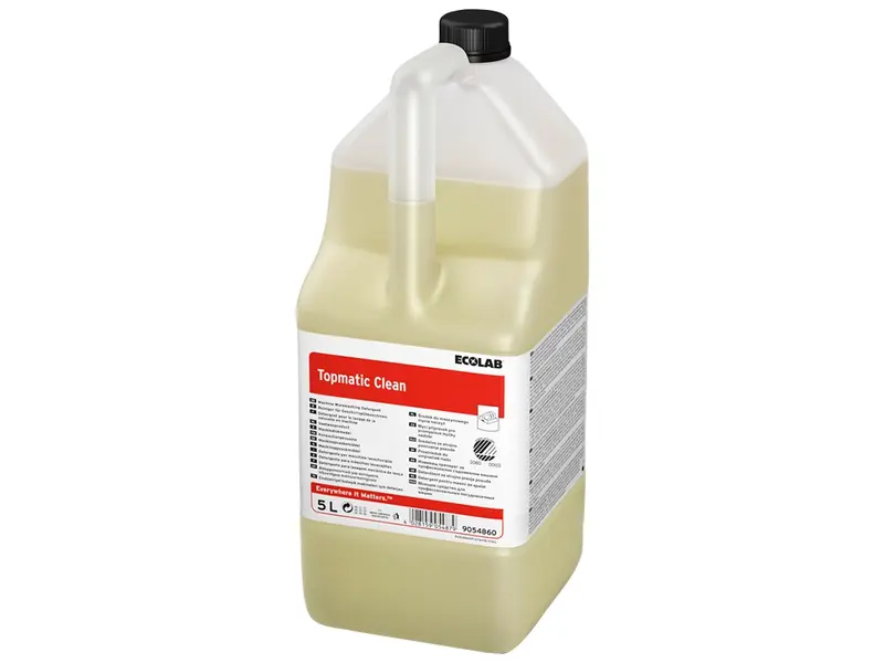 Ecolab Topmatic Clean vloeibaar vaatwasmiddel Ecolabel 4x5 liter