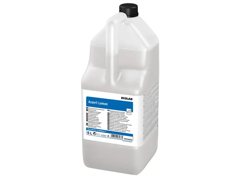 Ecolab Assert Lemon hand dishwashing liquid 5 liters