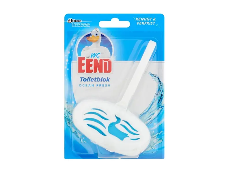 WC-Eend Ocean Fresh toiletblok en houder