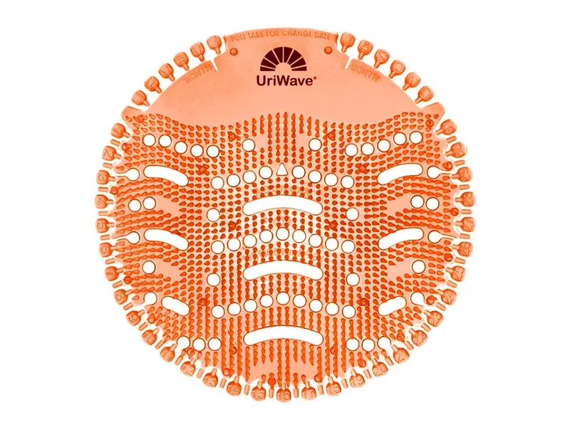 Uriwave Mango Orange Disinfectant Urinal Mats