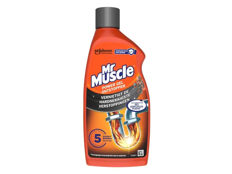 Mr Muscle Power Gel liquid drain cleaner 500 ml