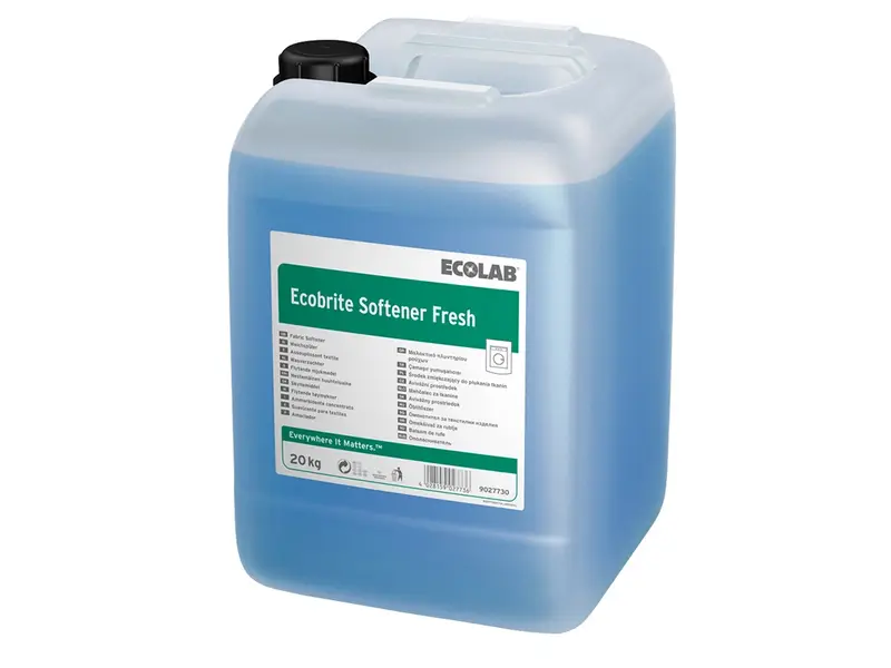 Ecolab Ecobrite Softener Fresh fabric softener jerry can 20 kg