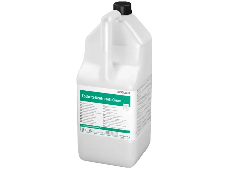 Adoucissant textile Ecolab Ecobrite Neutrasoft Clean 5 litres