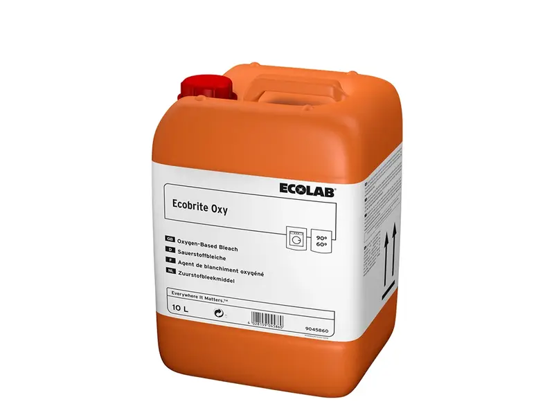 Ecolab Ecobrite Oxy bleach jerrycan 10 liters