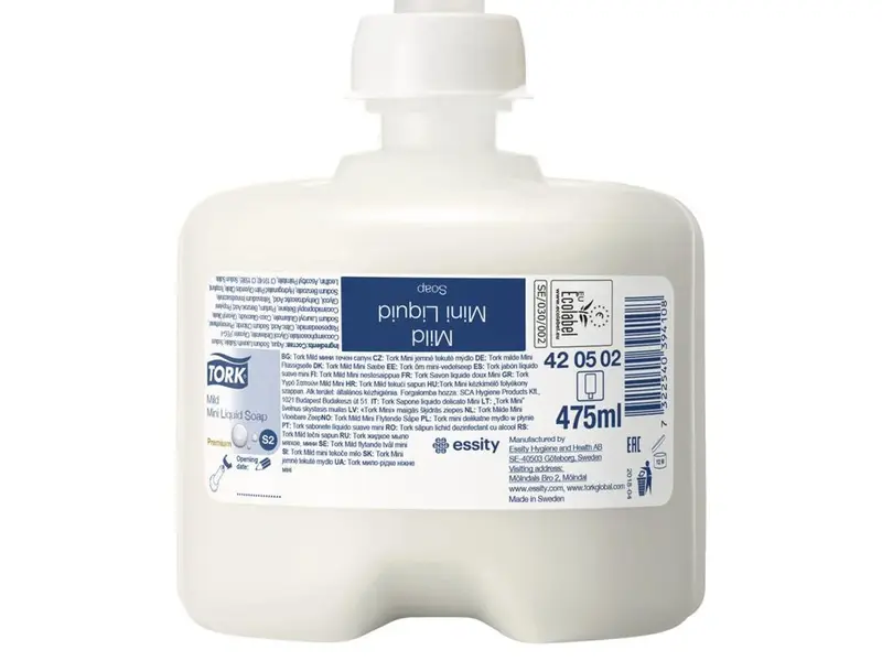 Tork Mild Mini Liquid Soap for S2 Dispenser 475 ml