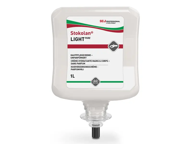 Crème de soin pour la peau Deb Stokolan Light PURE 1 litre