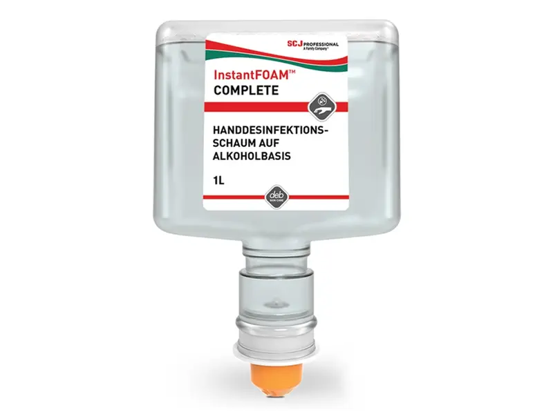Deb InstantFOAM COMPLETE hand disinfection foam TouchFREE 1 liter