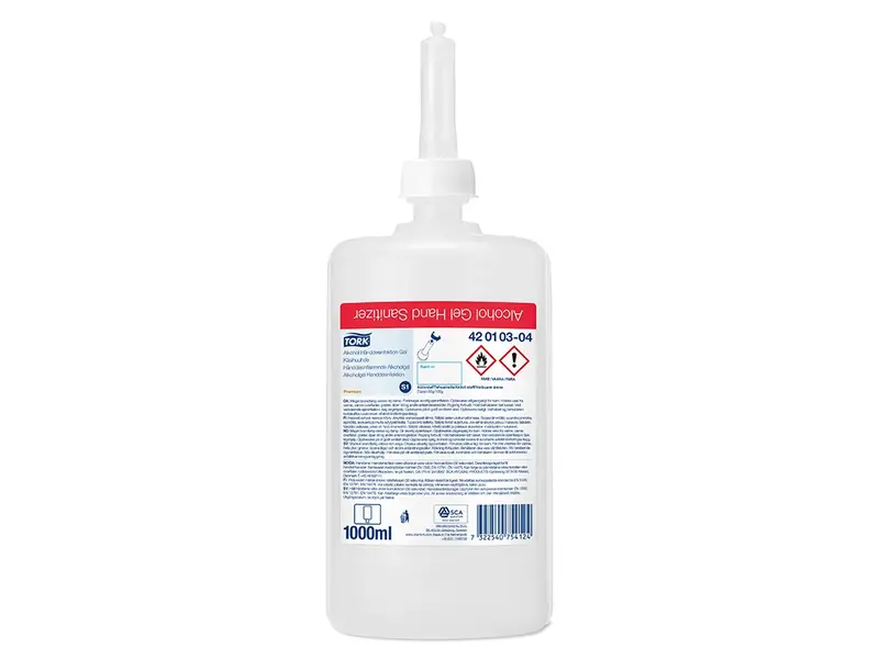 Tork Alcohol Gel for Hand Disinfection Biocide S1 1000 ml