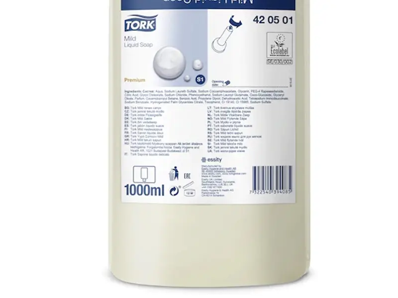 Tork Mild Liquid Soap voor dispenser S1 1000 ml
