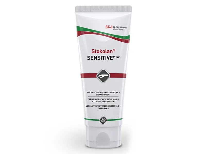 Crème de soin pour peaux sensibles Deb Stokolan PURE 100 ml