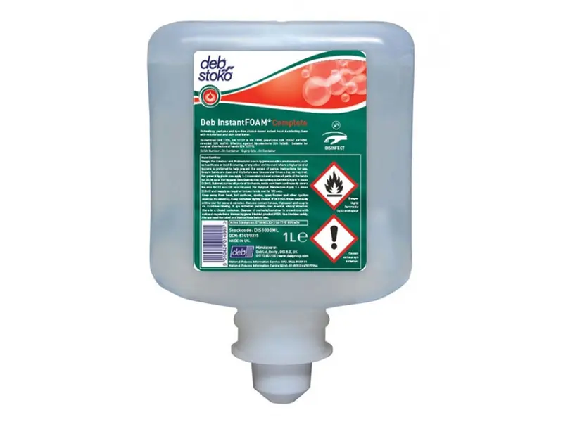Deb InstantFOAM Complete Optidose handdesinfectieschuim 1 liter